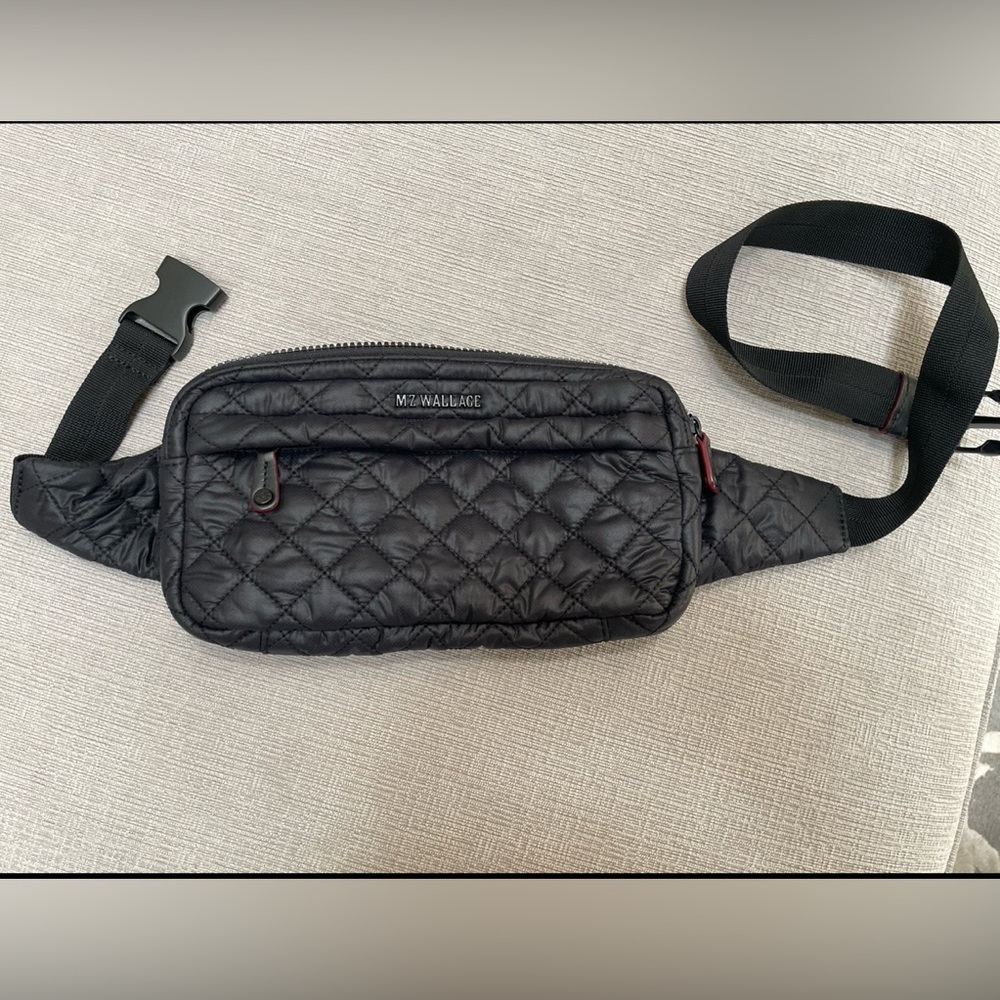 MZ Wallace Belt Bag in Black